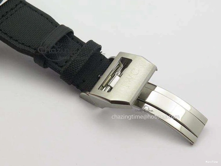 MIROTIME 0521 Pilot Chrono IW388003 Real Ceramic V6F 1:1 Best Edition On Black Nylon Strap A StreetReady 7284